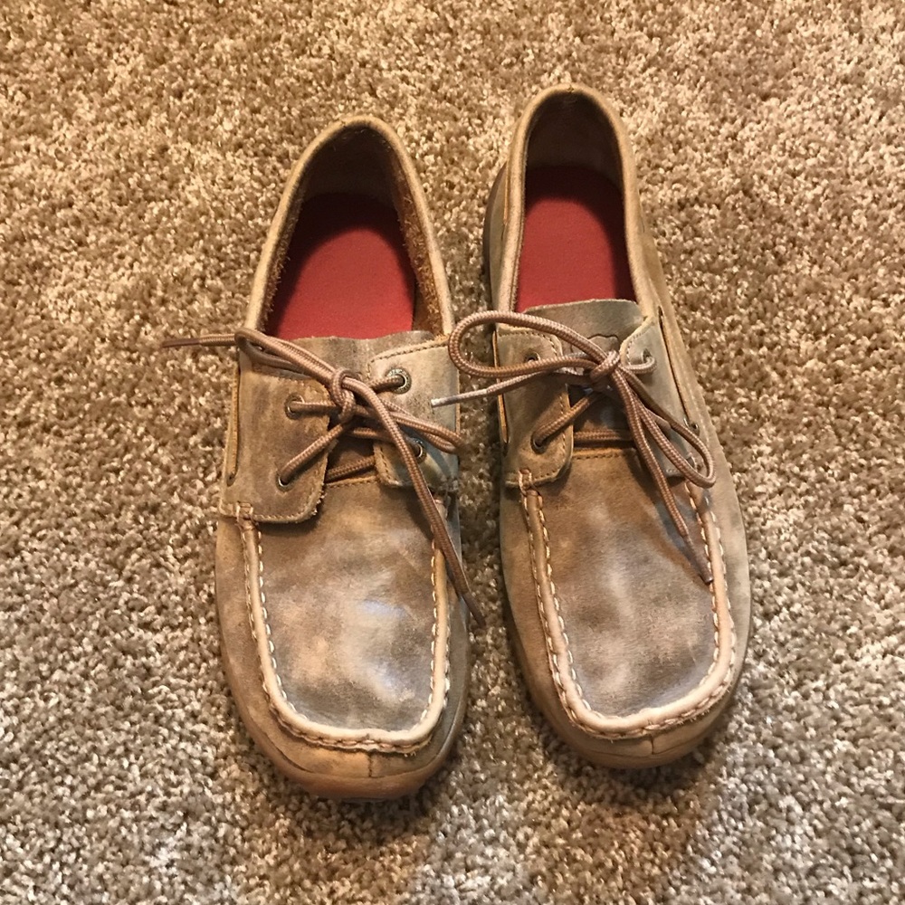 Twisted X Women’s Lace-Up Moccasin Shoes